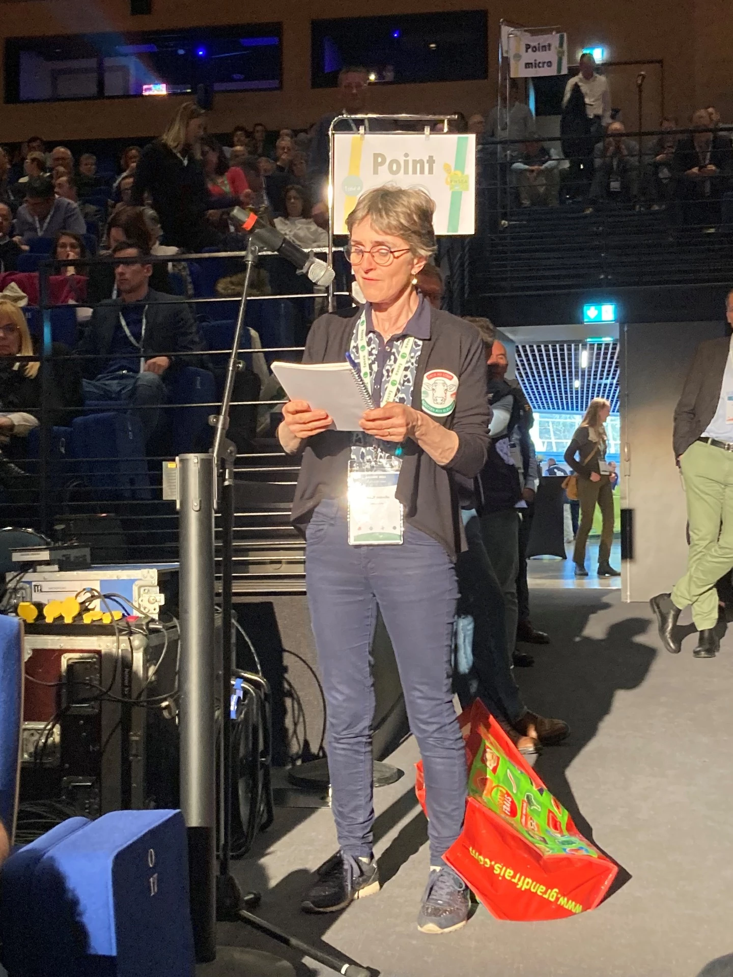 Intervention Isabelle Bailly, Vice-Présidente de la FDSEA 39 au congrès FNSEA