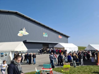 Plus de 500 visiteurs aux portes ouvertes de la fruitière du Plateau arboisien