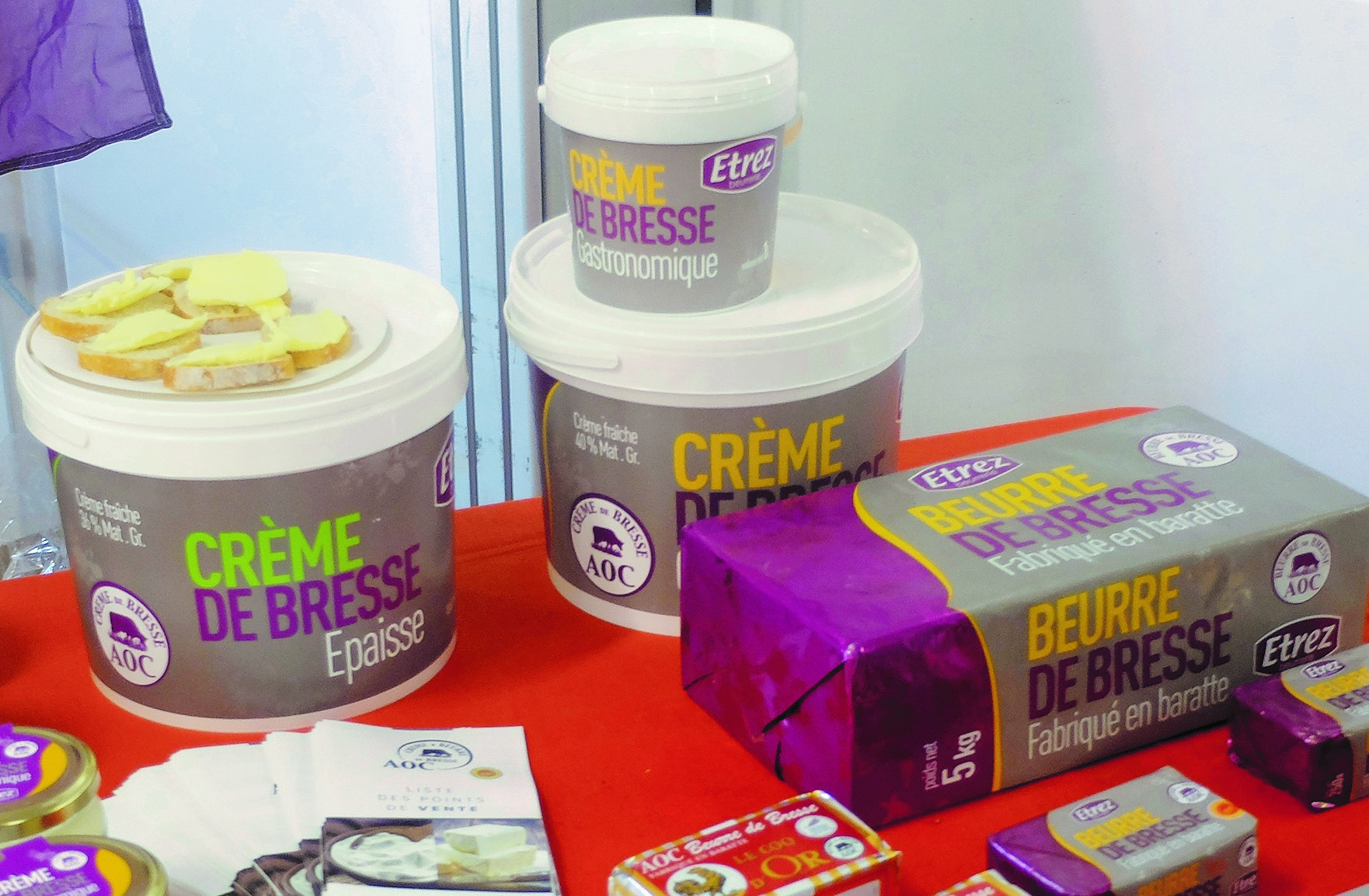Crèmes et beurre de Bresse : Développer sans abaisser les prix