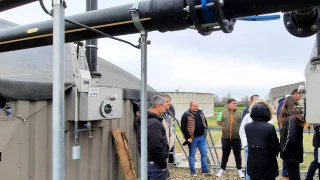 Visite de l’exploitation Bonnin et de son méthaniseur