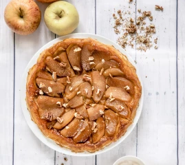 Tarte Tatin aux pommes des Vergers de Sellières